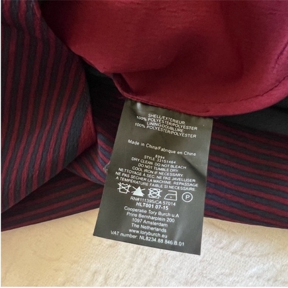 Tory Burch Runway Vogue Lyon Faux Wrap Dress Size 2 - Picture 9 of 16